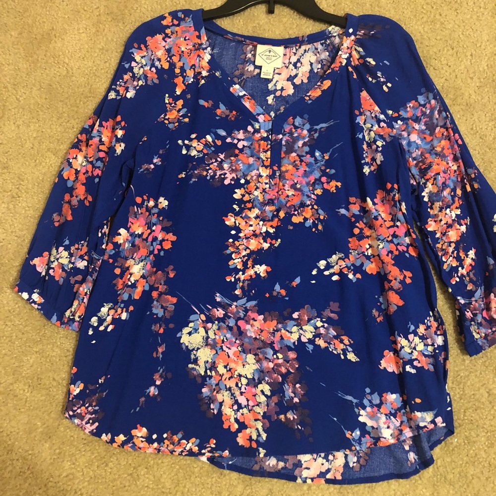 3/4 sleeve blouse